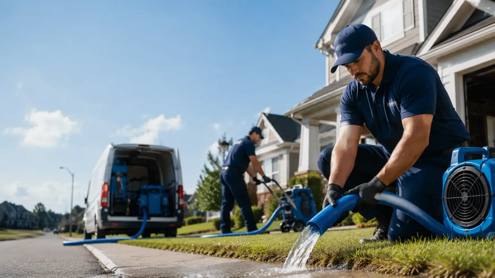 Flood Damage Restoration in Valhermoso Springs, AL